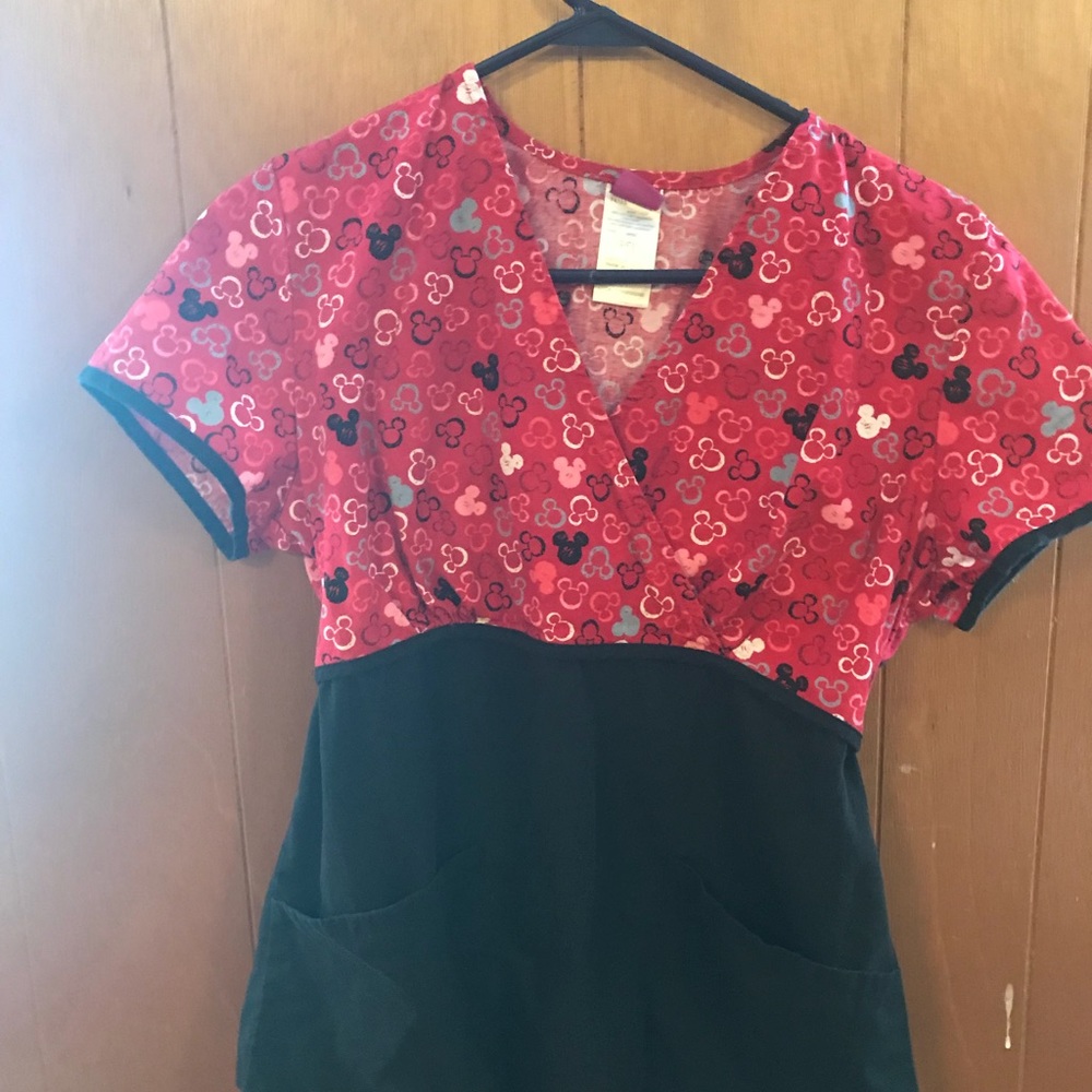 Mickey Mouse scrub top